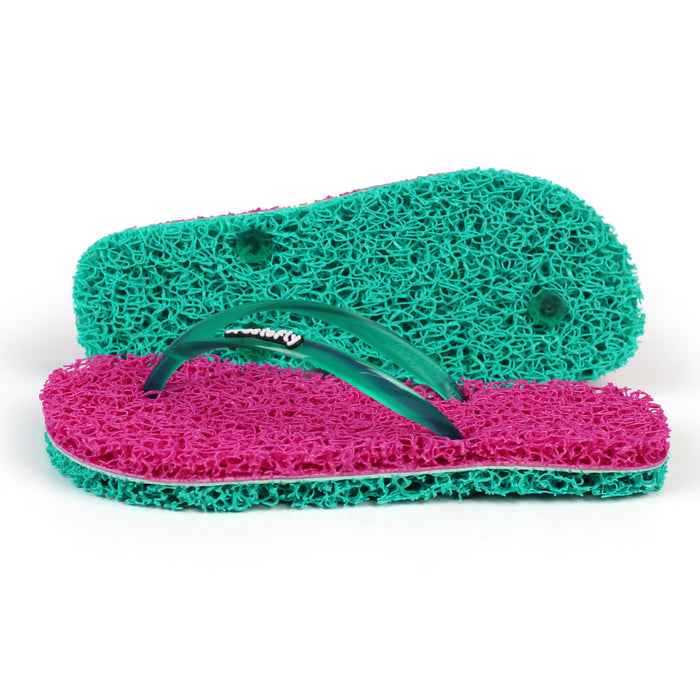 Slim Tradicional Pink + Verde Piscina